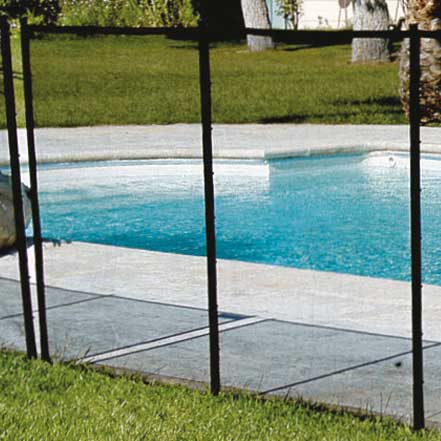 barrière souple de sécurité de piscine
