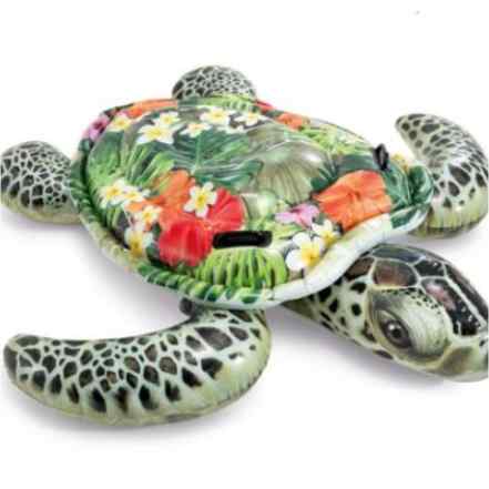 gonflable de piscine tortue aloha a chevaucher gonflable intex