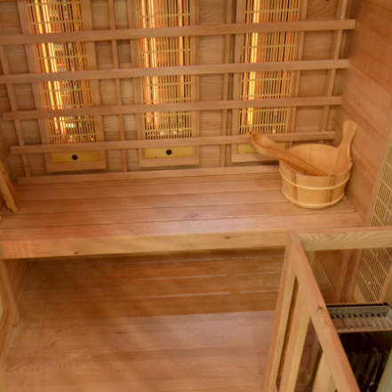 Sauna venitian intérieur