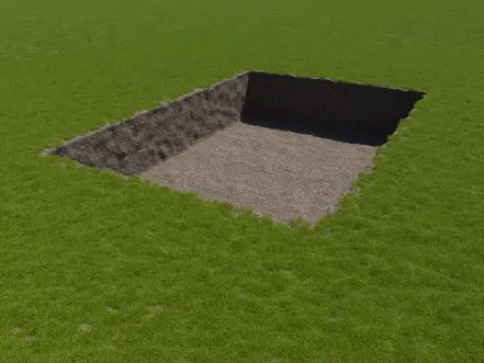 Piscine extérieur en eau