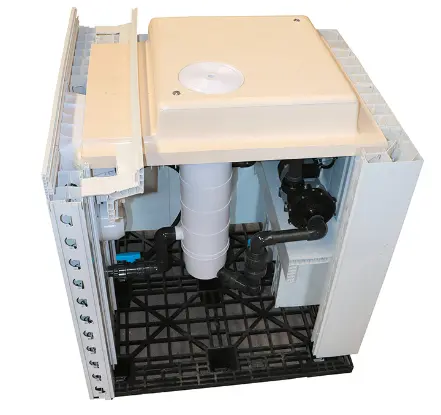 Mur filtrant adapté au piscines kit OASIS width=