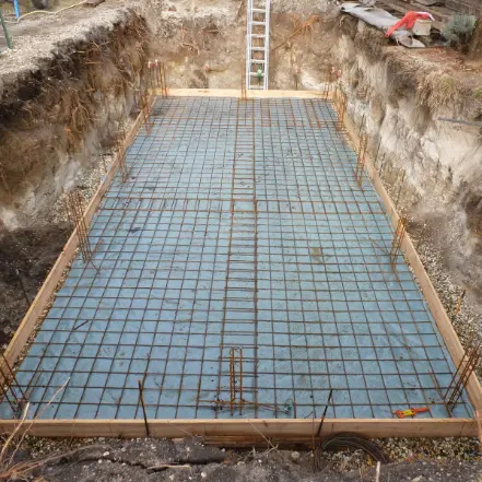 Piscine extérieur en eau