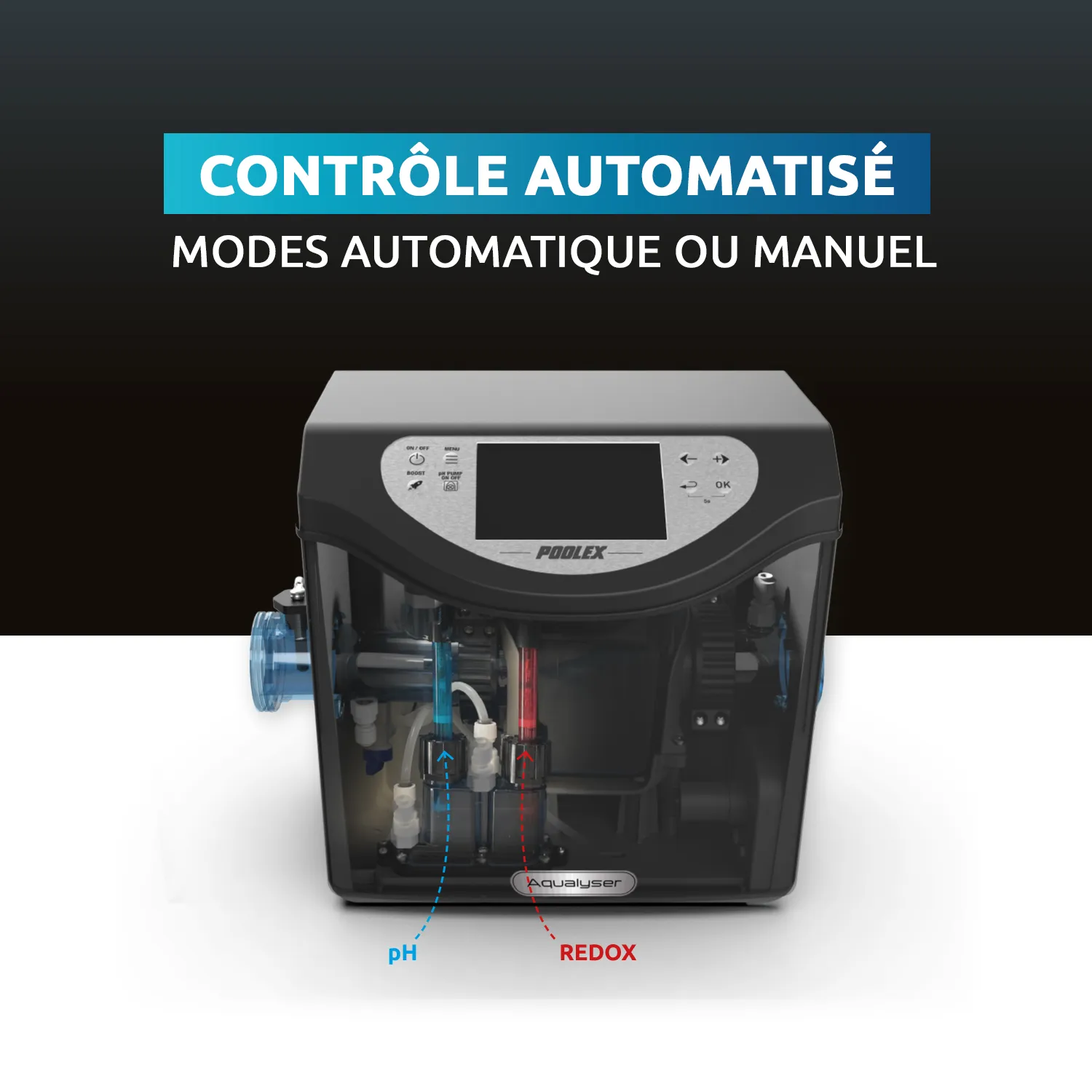 Électrolyseur connecté Aqualyser Poolex