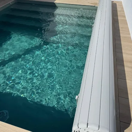 Mini piscine maconneée