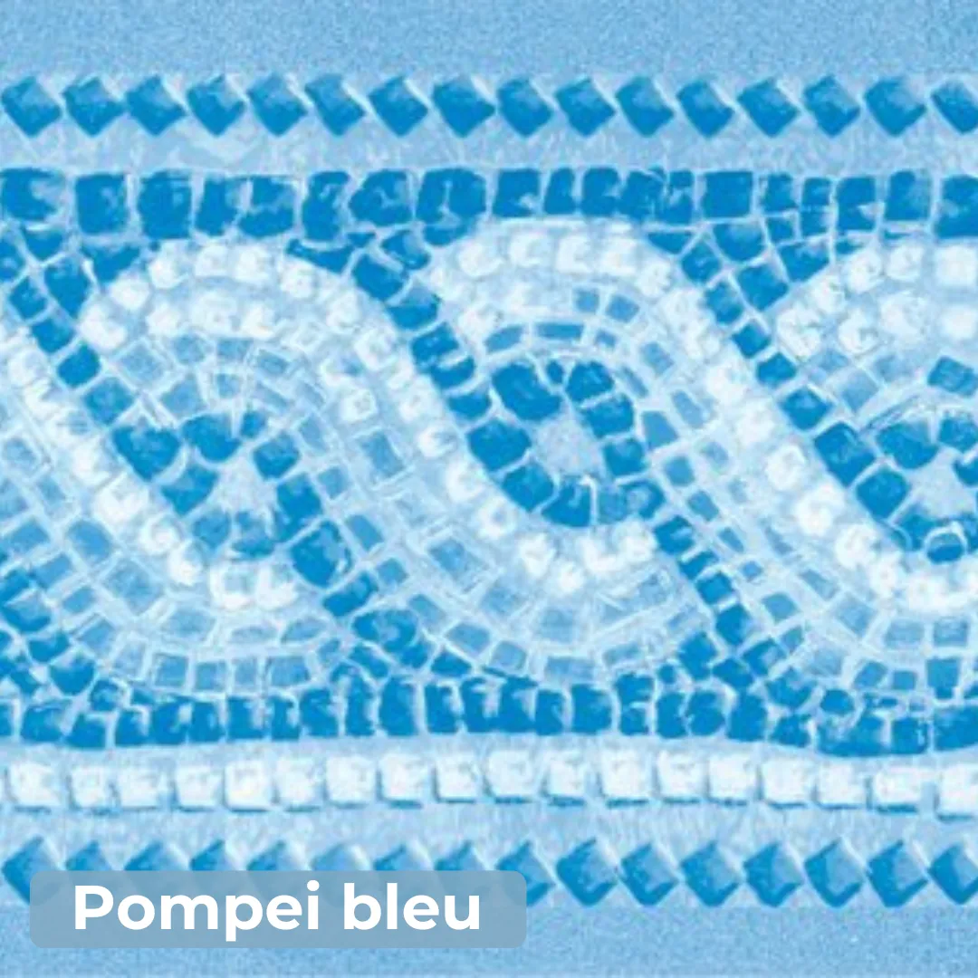 Motif de frise décorative pour piscine