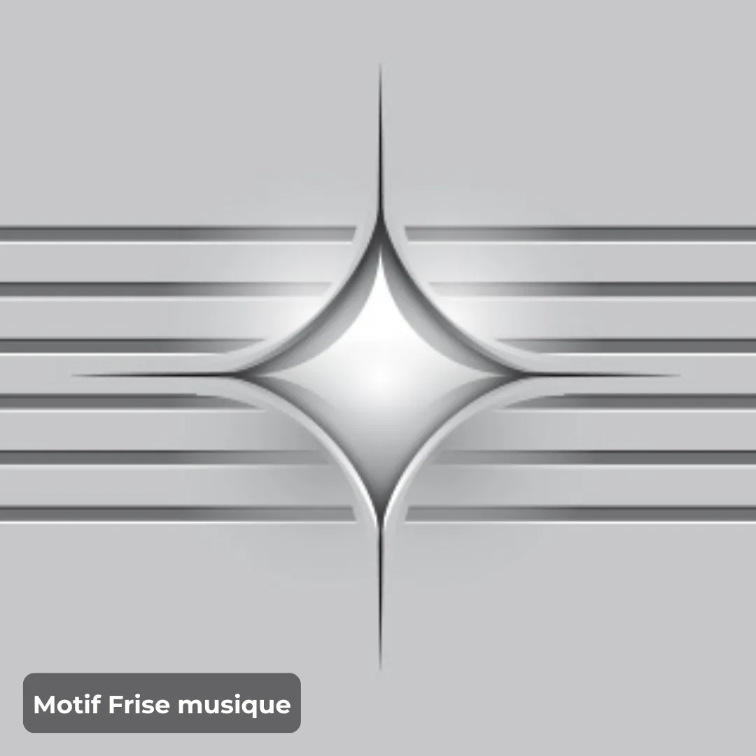 Motif de frise décorative pour piscine