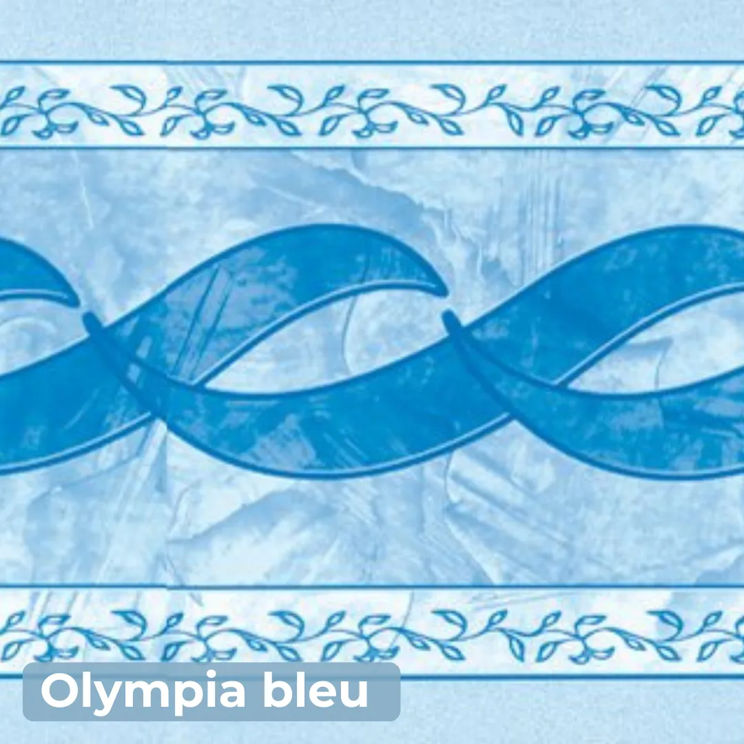 Motif de frise décorative pour piscine