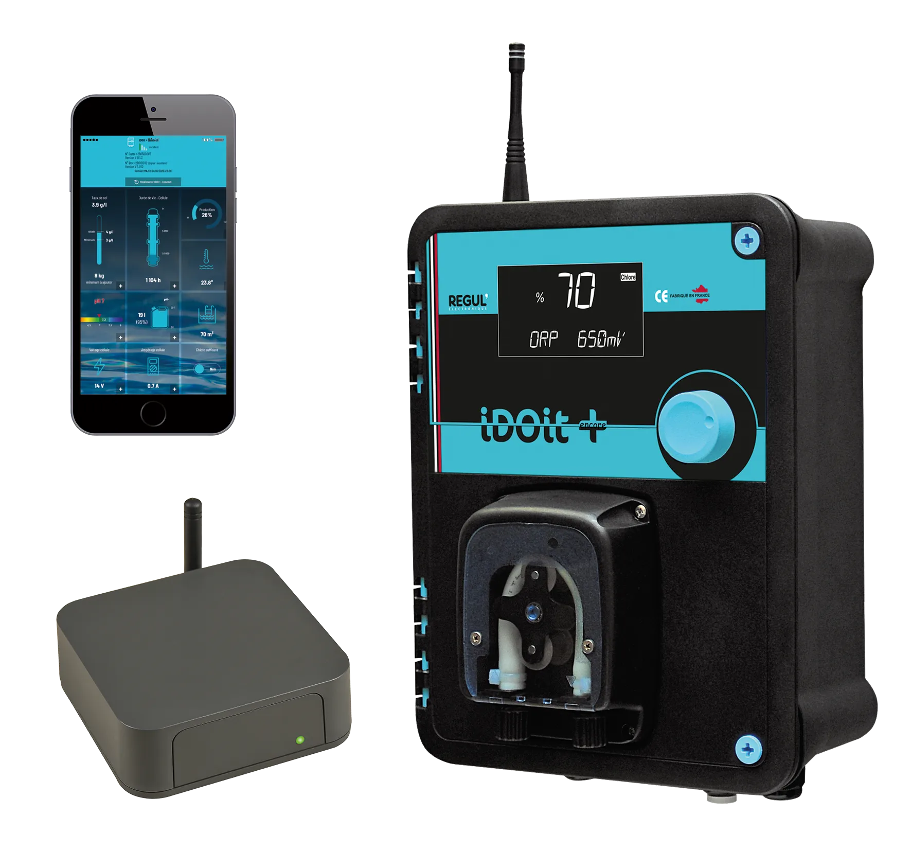 Électrolyseur au Sel Connecté IDOit + Connect