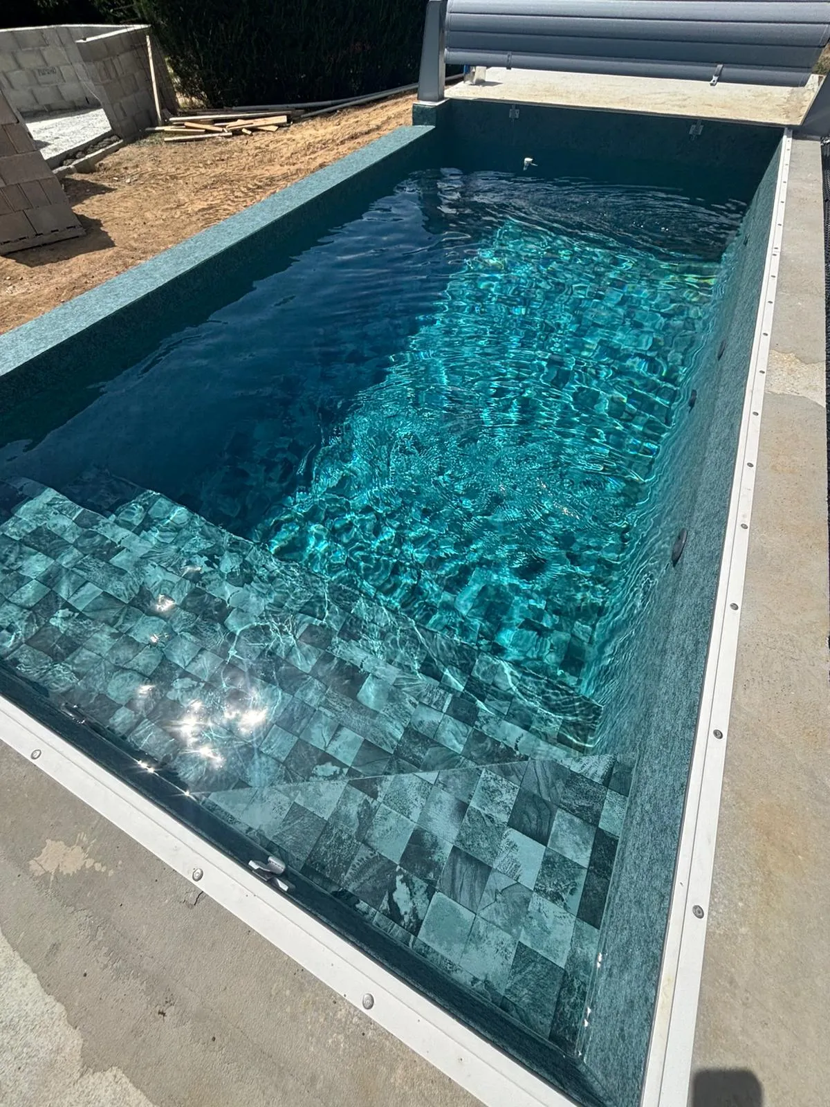 Mini piscine oasis extérieur en eau