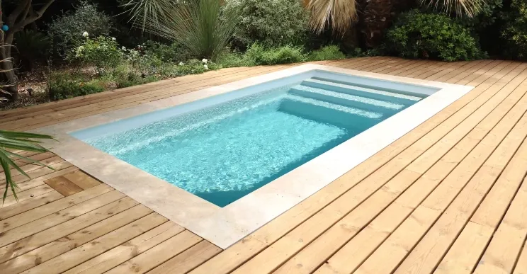 Mini piscine oasis extérieur en eau