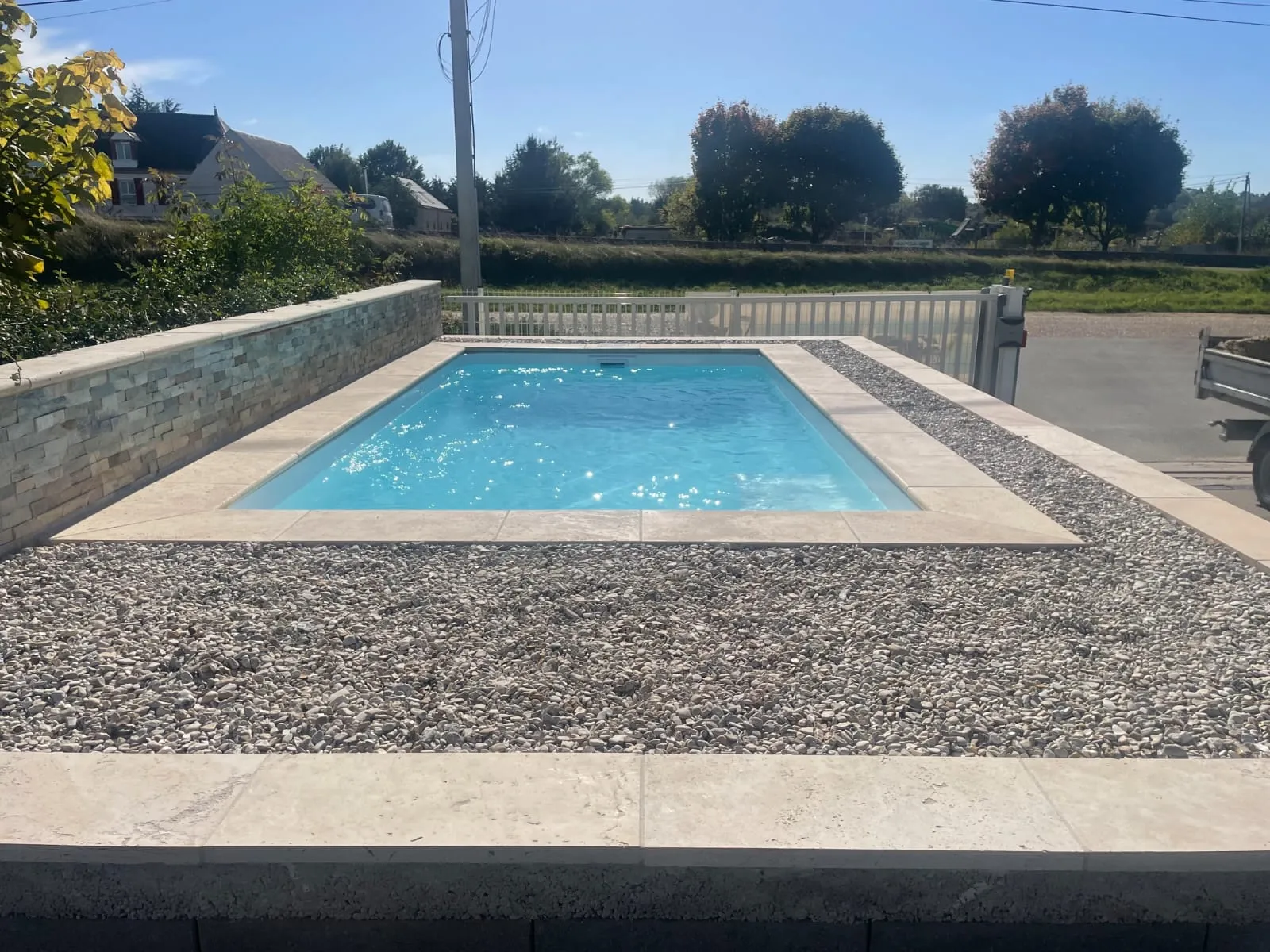 Mini piscine oasis extérieur en eau
