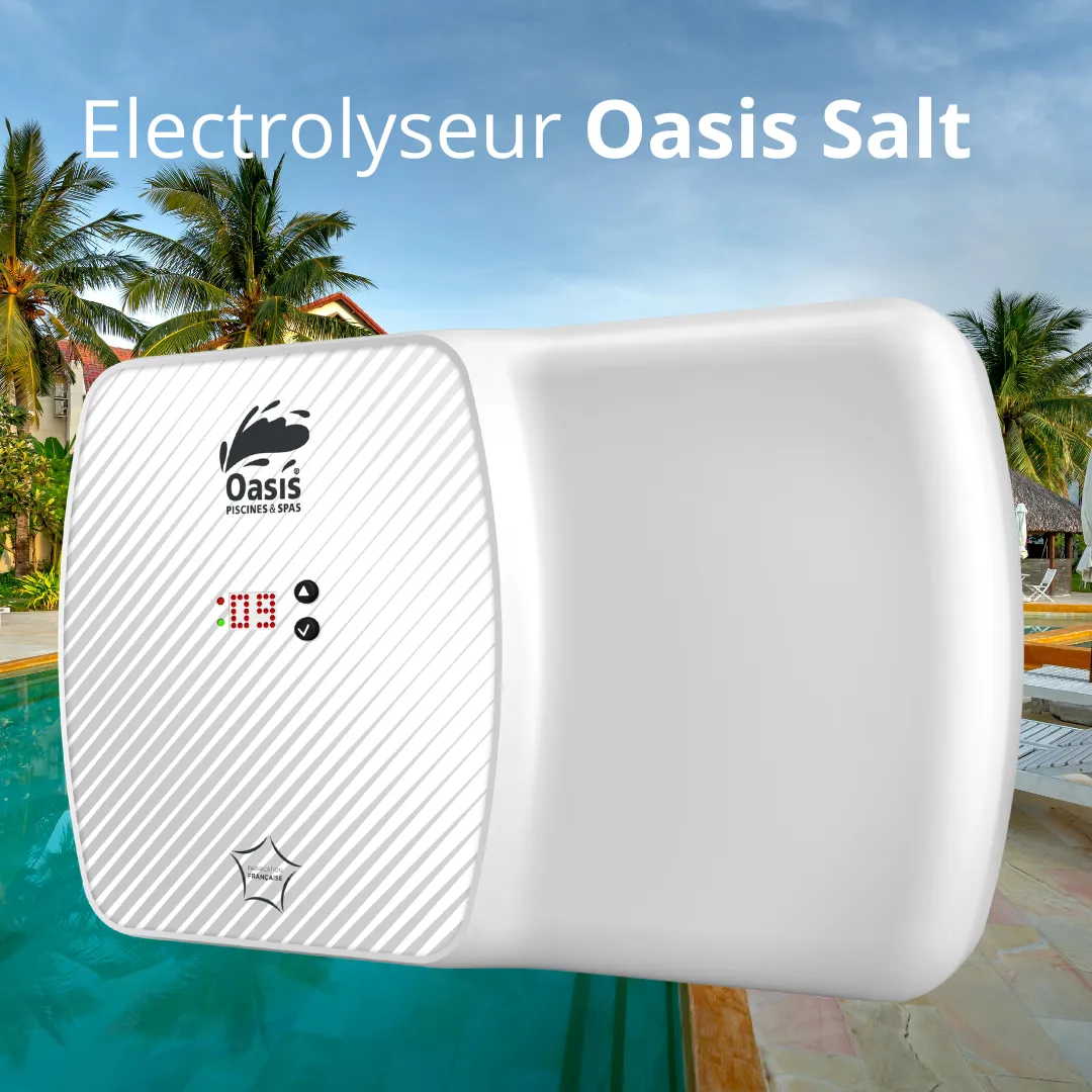 Electrolyseur au sel pour piscine Oasis Salt
