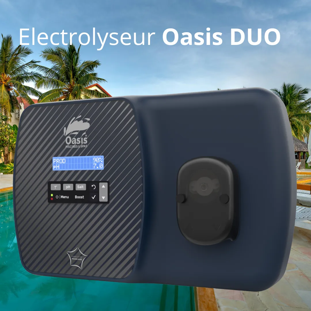Électrolyseur au sel avec régulation automatique du Ph