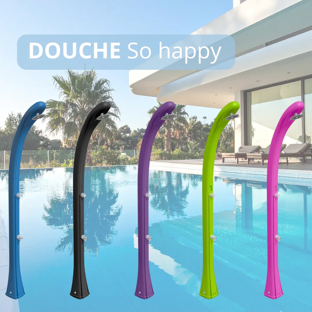 Douches extérieur de piscine