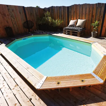 Piscine hors sol en bois azura