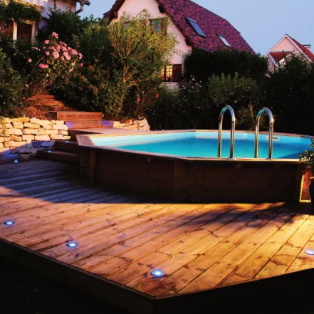 Piscine hors sol en bois azura