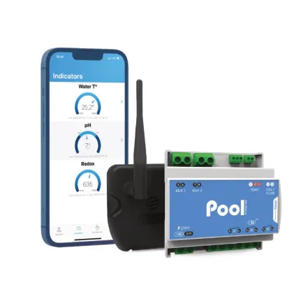 Système connecté pour piscine