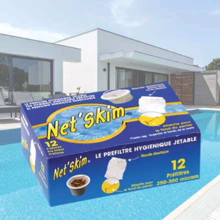 Chaussette de filtration de skimmer de piscine