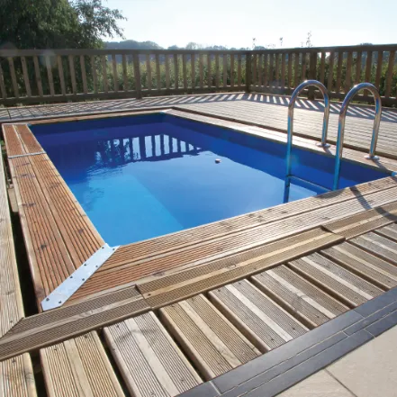 Piscine hors sol en bois azura