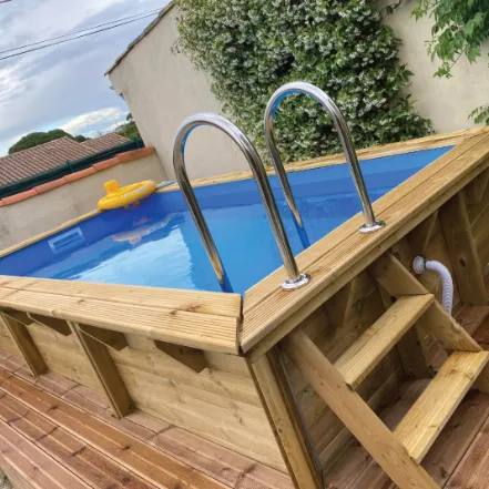 Piscine hors sol en bois azura