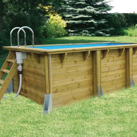 Piscine hors sol en bois azura