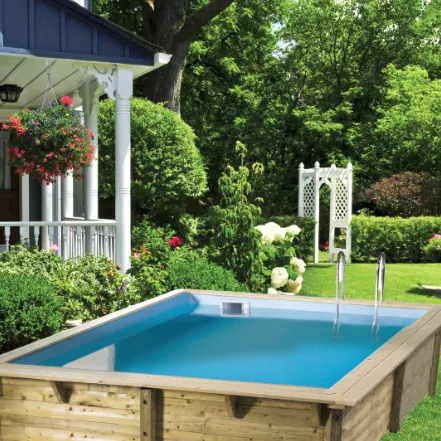 Piscine hors sol en bois azura