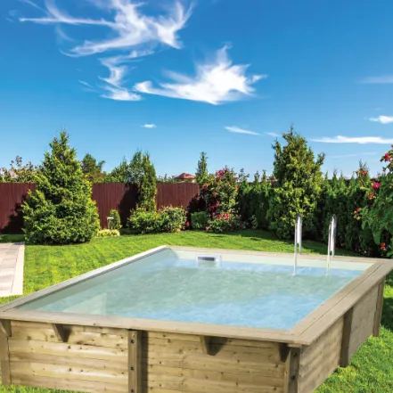Piscine hors sol en bois azura