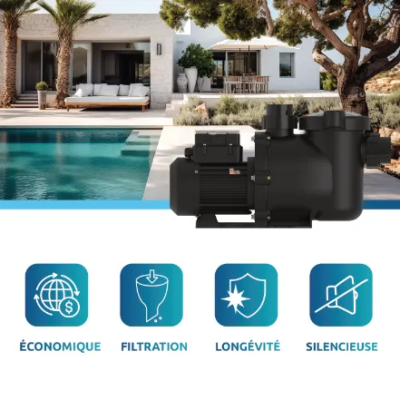 Pompe de filtration de piscine