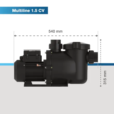 Pompe de filtration de piscine