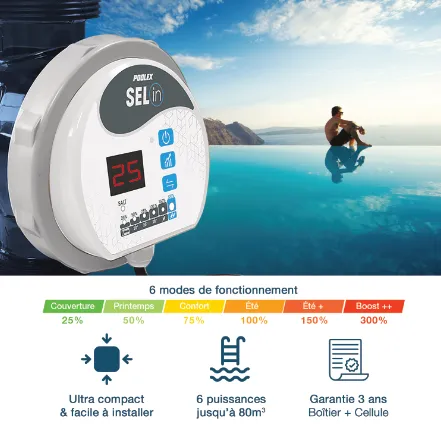Electrolyseur de piscine poolex